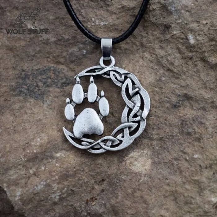 Wolf Stuff Necklaces Celtic Moon Necklace